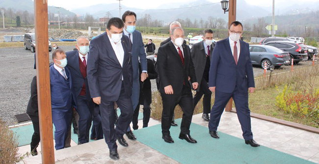 Sanayi ve Teknoloji Bakanı Sayın Mustafa VARANK Bölgemizi Ziyaret Etti