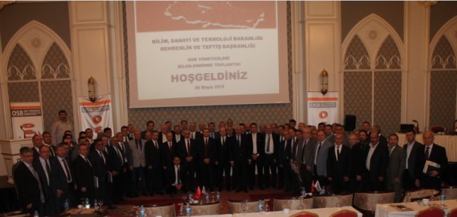 Rize OSB Ankarada Yapılan “Osb Yöneticileri Bilgilendirme Toplantısı” na Katıldı...