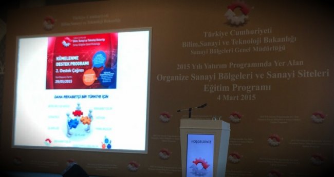 Organize Sanayi Bölgeleri Bilgilendirme Programı Ankarada Gerçekleştirildi