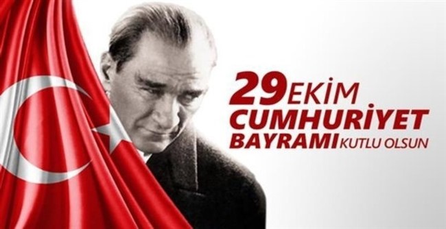 29 Ekim Cumhuriyet Bayramınız Kutlu Olsun