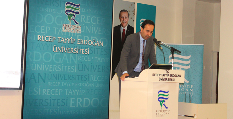 Recep Tayyip Erdoğan Üniversitesi Mühendislik ve Mimarlık Fakültesi'nde Tanıtım ve İş Birliği Konferansı Yapıldı