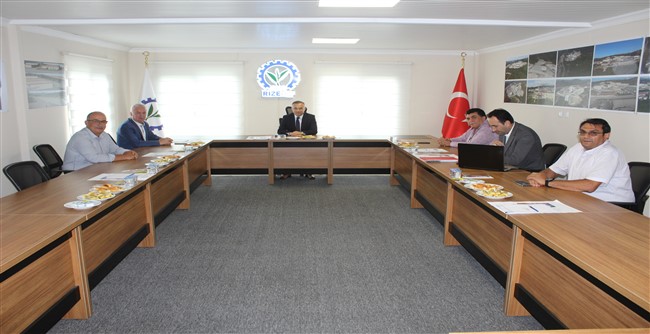 Yönetim Kurulu Toplantısı Vali Çeber Başkanlığında Yapıldı.